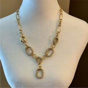 INC International Concepts Gold Textured Necklace